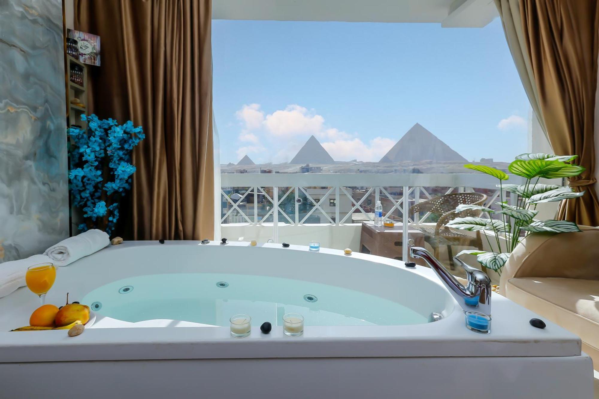 Horizon Pyramid View Inn Kafrat al Jabal Экстерьер фото