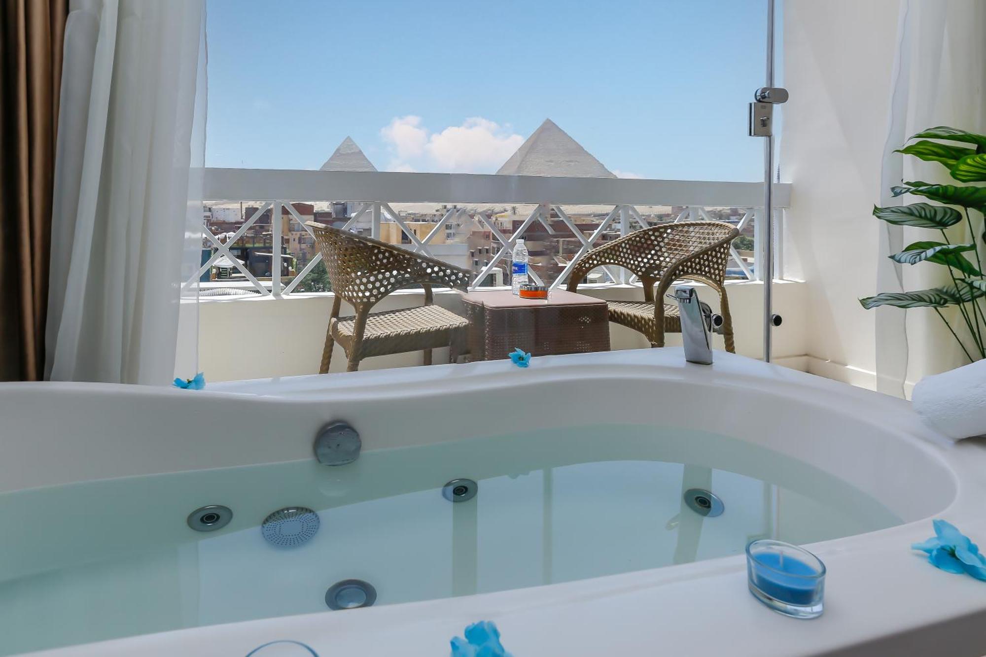 Horizon Pyramid View Inn Kafrat al Jabal Экстерьер фото