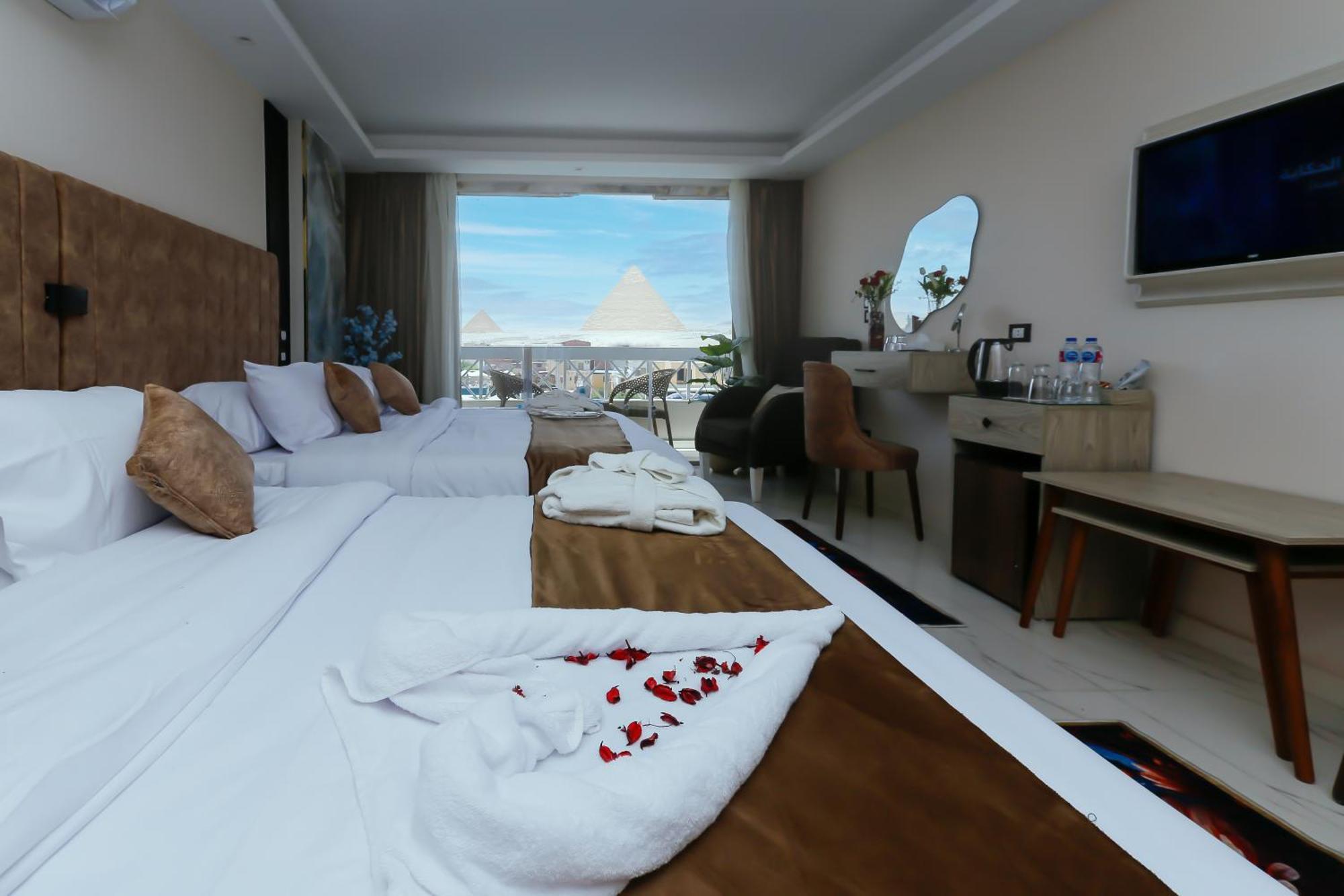 Horizon Pyramid View Inn Kafrat al Jabal Экстерьер фото