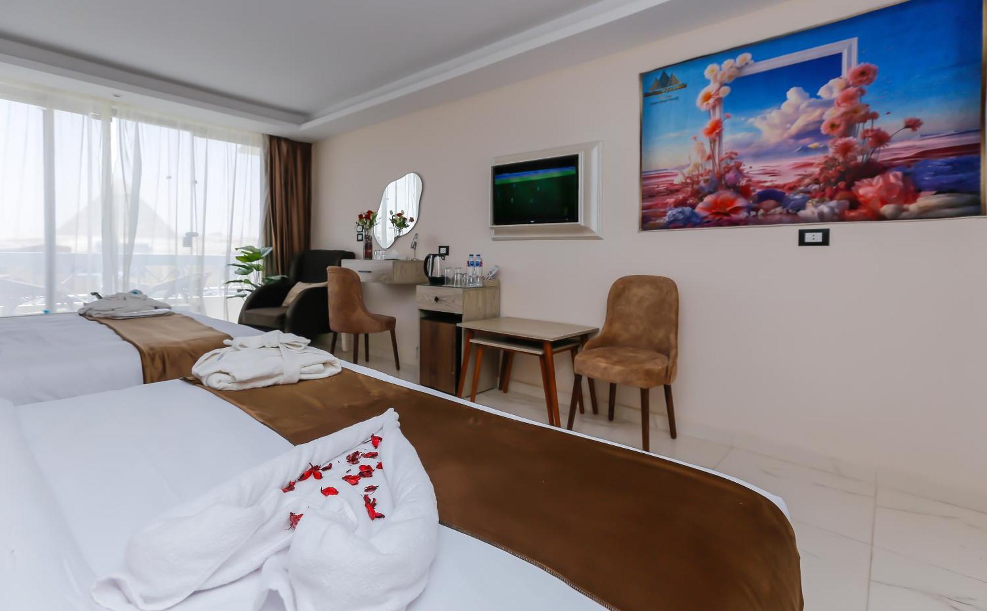 Horizon Pyramid View Inn Kafrat al Jabal Экстерьер фото