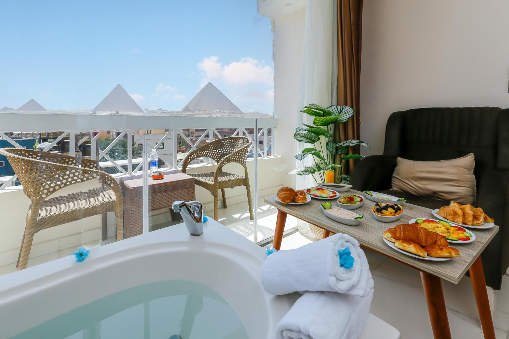 Horizon Pyramid View Inn Kafrat al Jabal Экстерьер фото